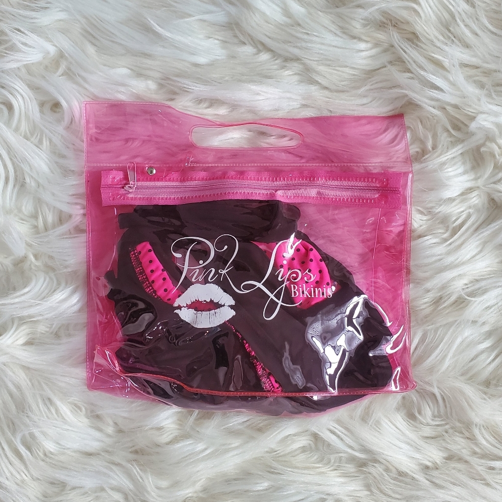 NEW - Pink Lips Swimwear Bikini LOGAN - Picture 3 of 7